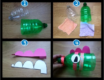 DIY Serpiente de burbujas