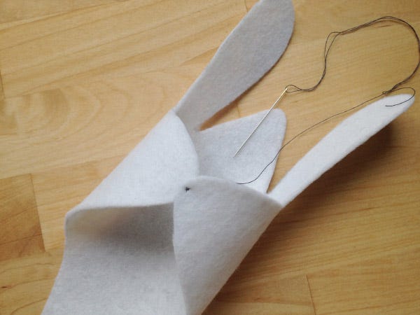 diy sac lapin Pâques