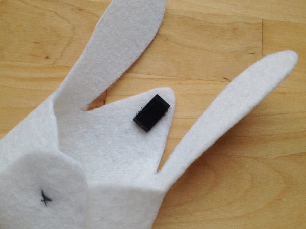 diy sac lapin Pâques