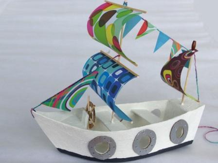 bateau pirate DIY enfant