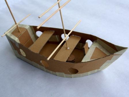 bateau pirate DIY enfant