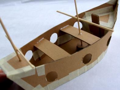 bateau pirate DIY enfant