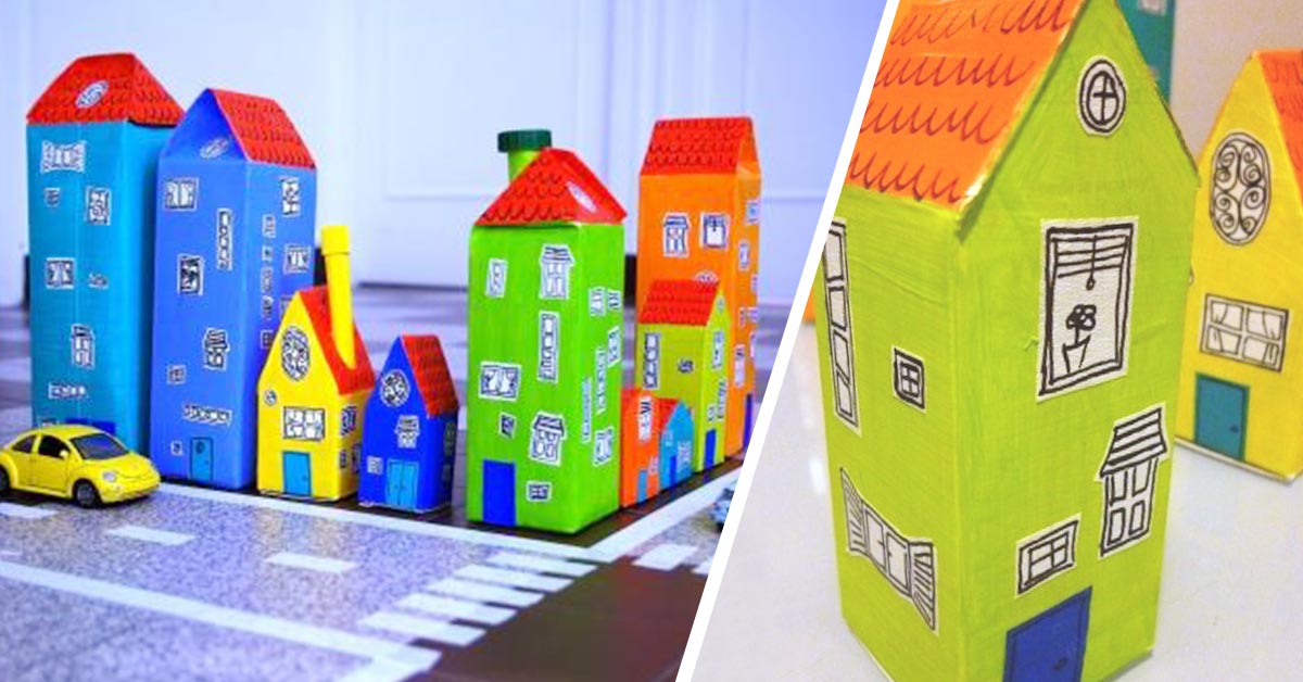 DIY ville pour petites voitures