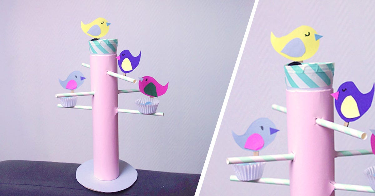 DIY mangeoire oiseaux