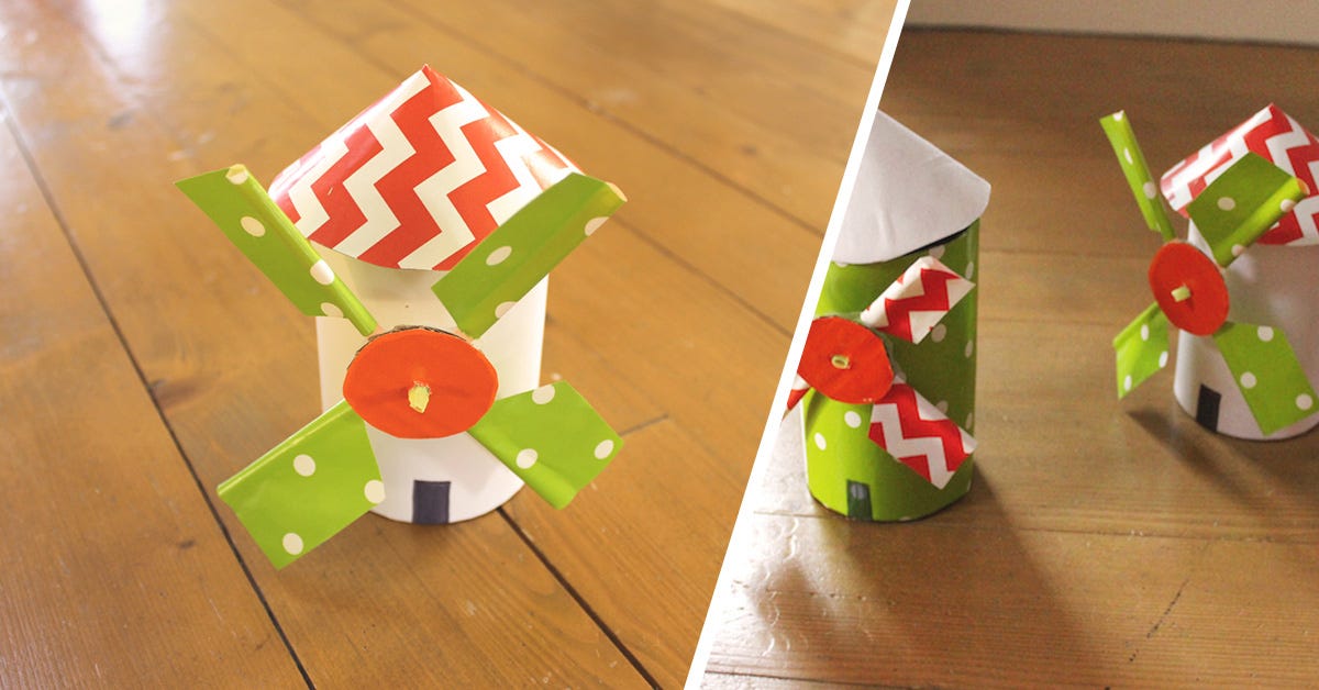 DIY enfant moulin