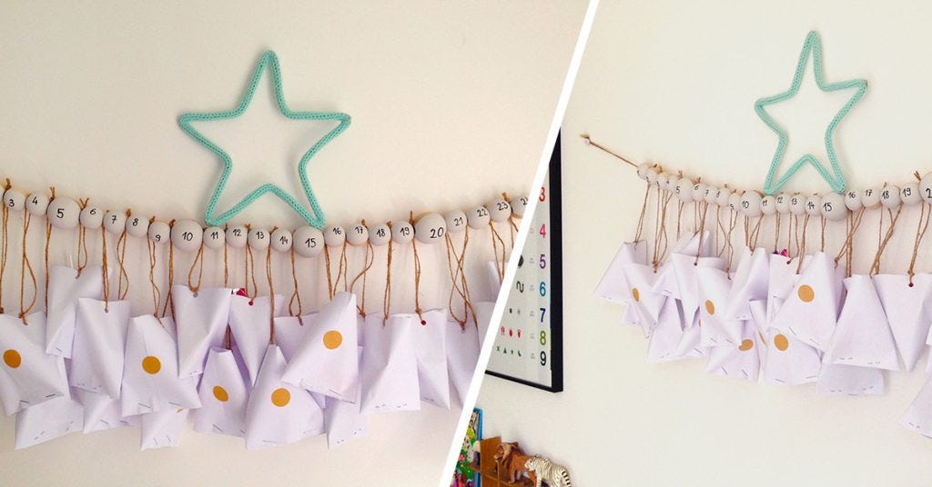DIY calendrier de l'avent