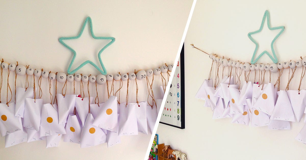 DIY calendrier de l'avent