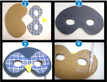 masques animaux diy