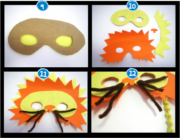 masques animaux diy