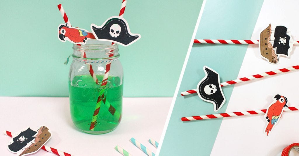 DIY décoration pailles anniversaire