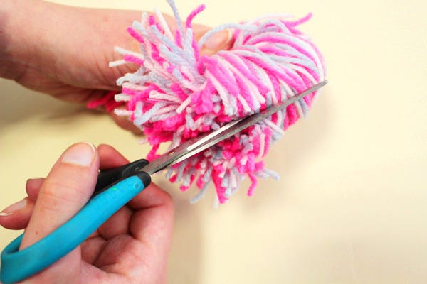 Guirlande pompons DIY