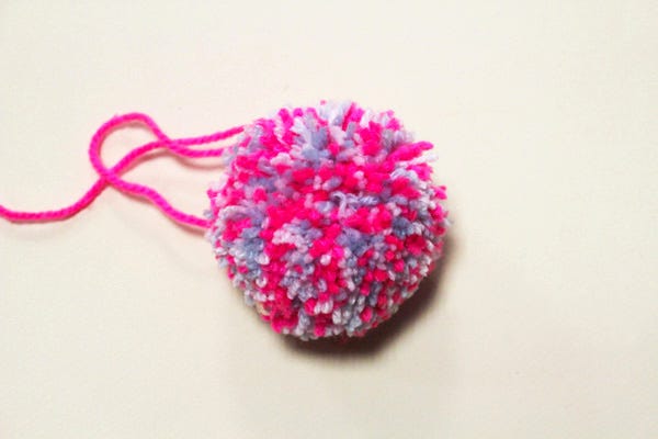 Guirlande pompons DIY