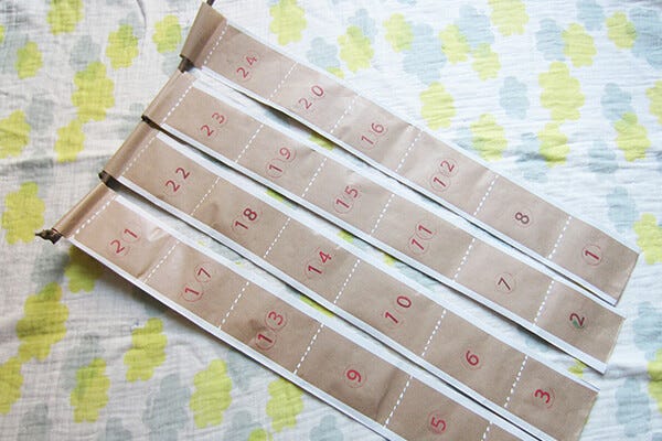 DIY Calendrier de l'Avent