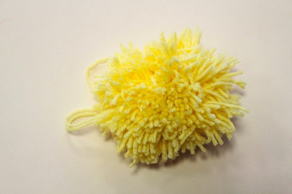 Guirlande pompons DIY