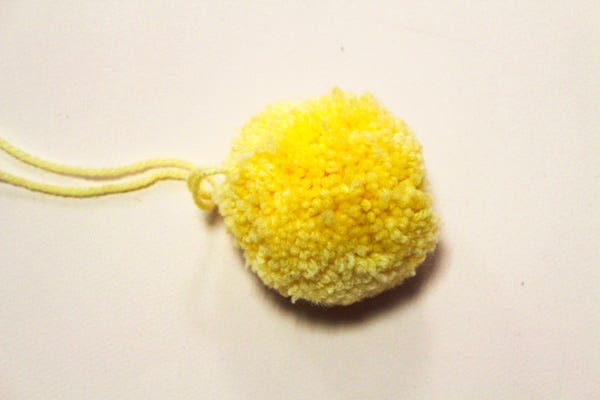 Guirlande pompons DIY