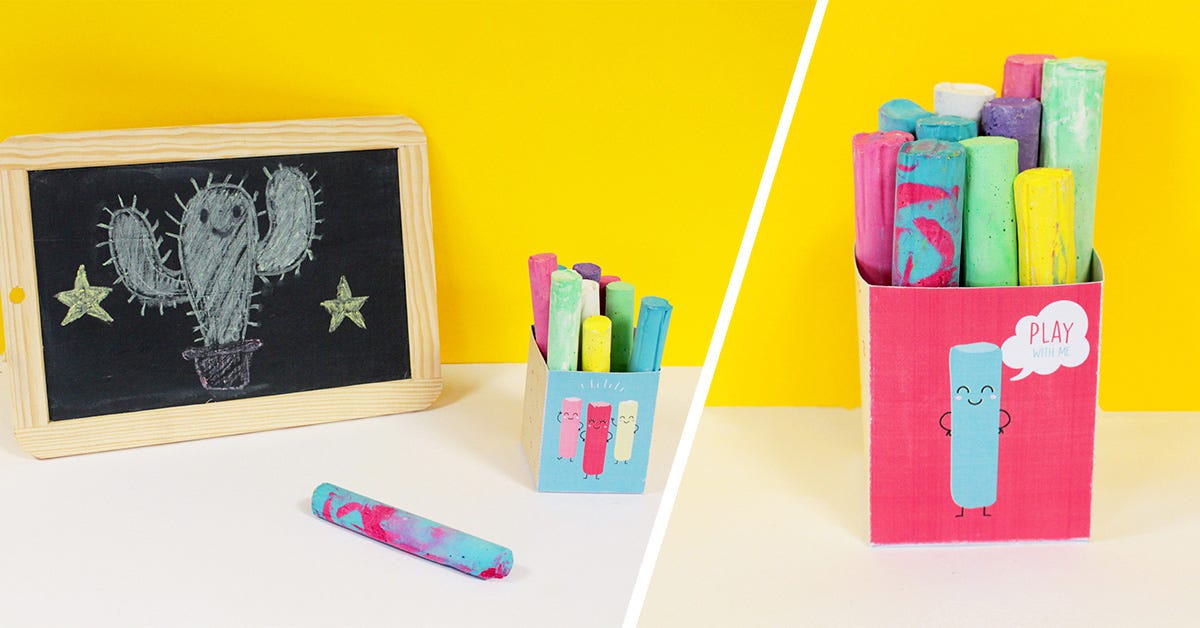 DIY craie maison enfant C-MonEtiquette