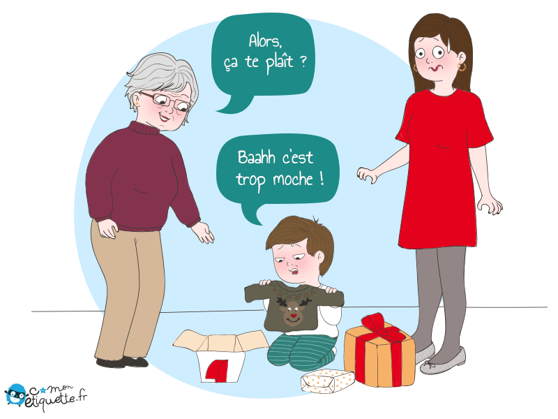 Le Cadeau De Mamie Humour D Enfants