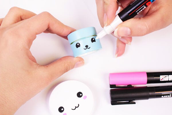 DIY boîte dents kawaii