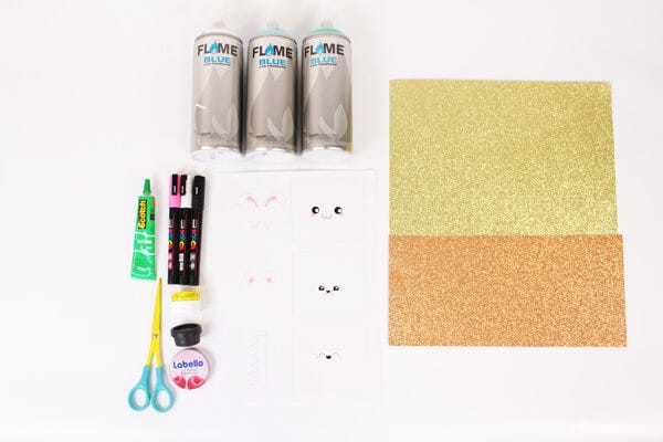 DIY boîte dents kawaii