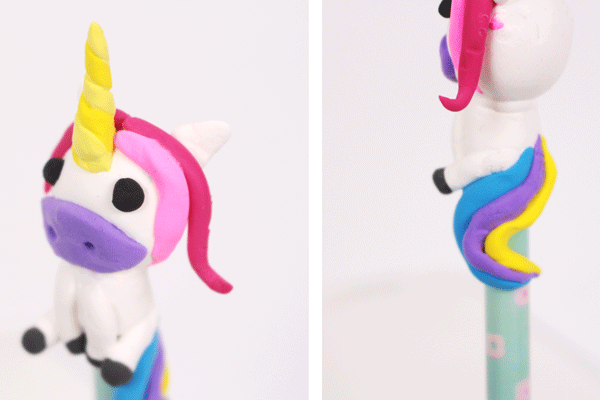 DIY gommes crayons en fimo