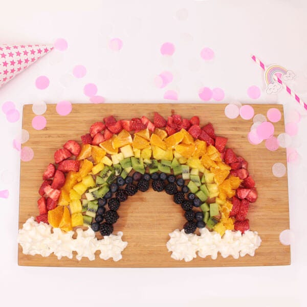 Funfood arc-en-ciel