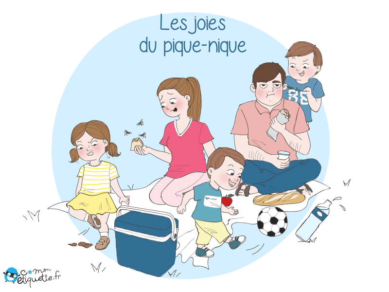 Humour : Les sorties pique-nique en famille