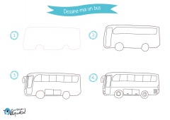 Dessins de véhicules de transports urbains