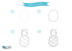 Dessine-moi les fruits : dessins et coloriages de fruits estivaux