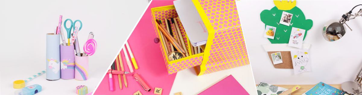 DIY et astuces pour organiser un bureau d'enfant