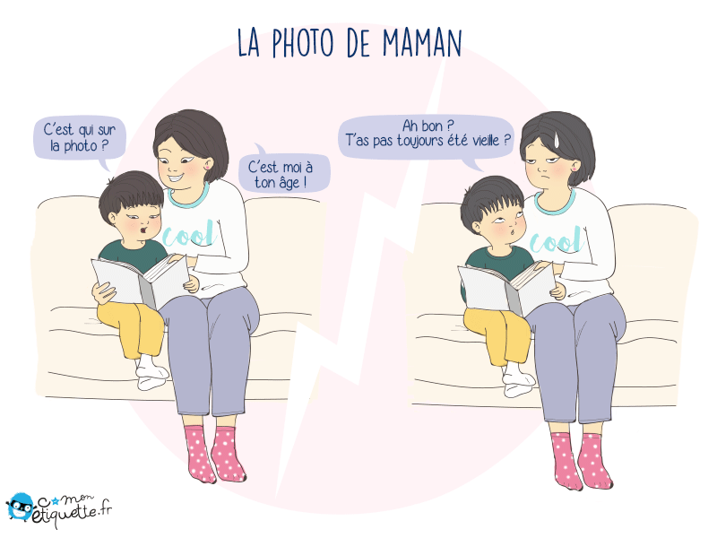 Humour la photo de maman