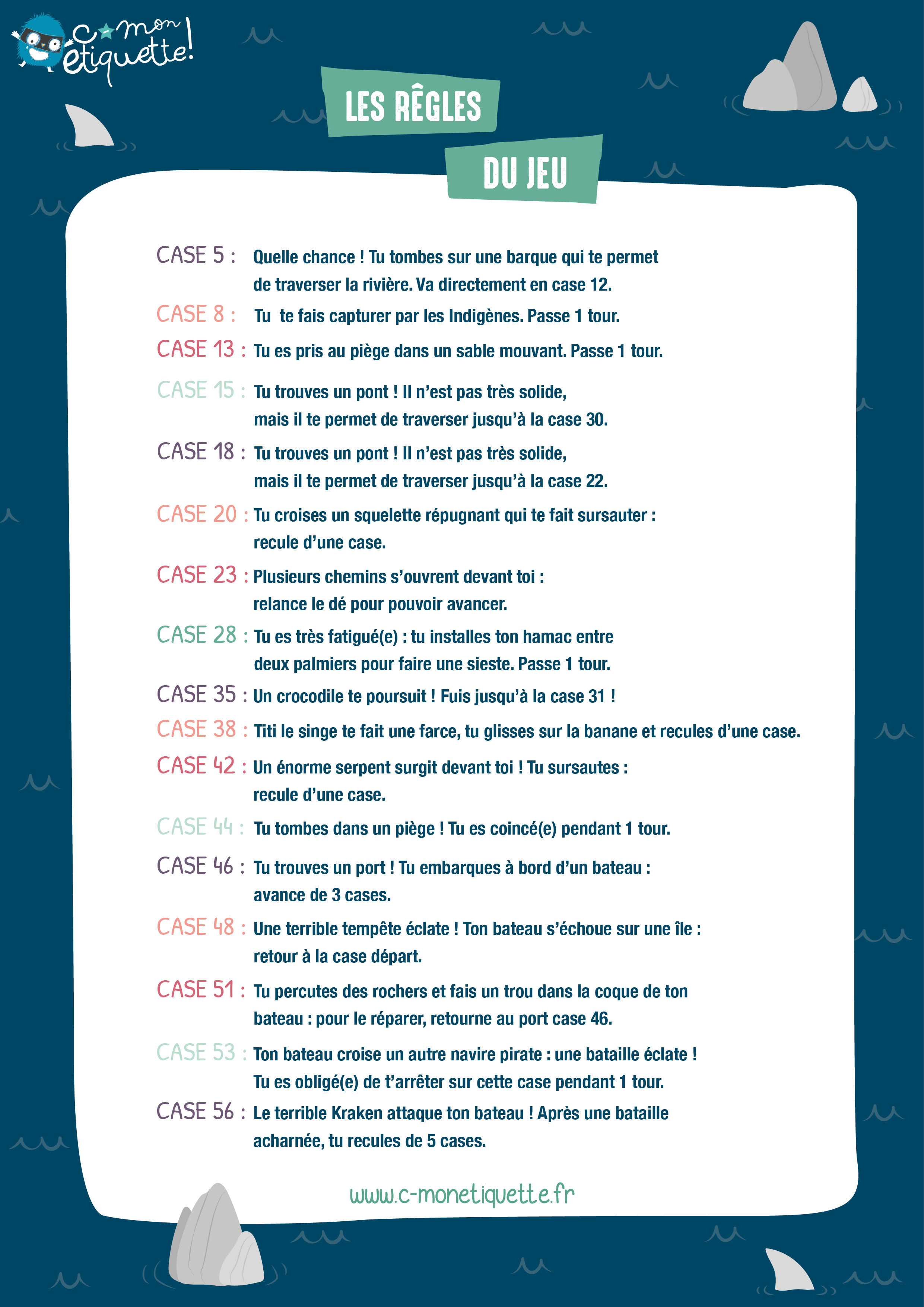 Découvrez nos règles du jeu pour éviter les pièges ! 