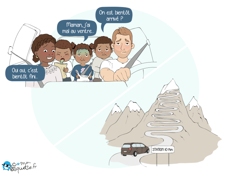 Humour parents/enfants : La montagne