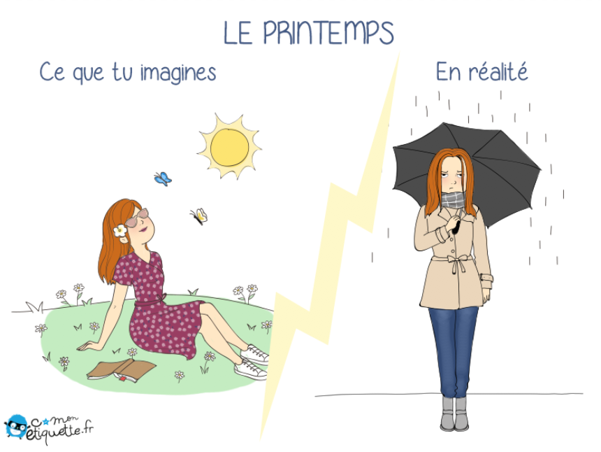 Humour météo printemps