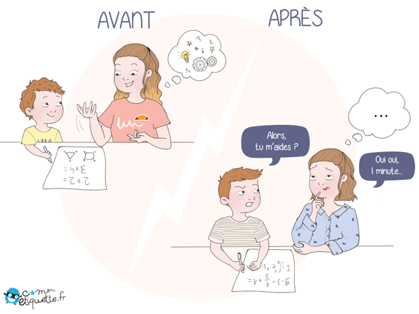 L'aide aux devoirs avant vs maintenant