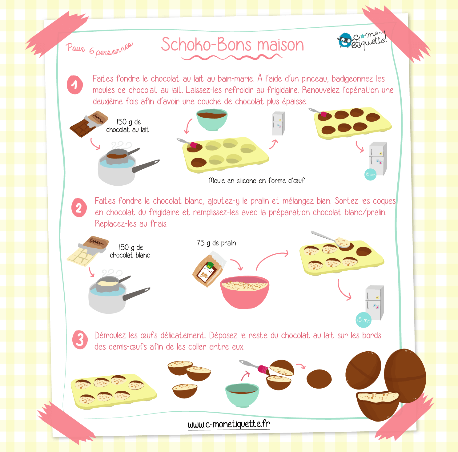 Régalez vous avec cette recette de schoko bons maison !