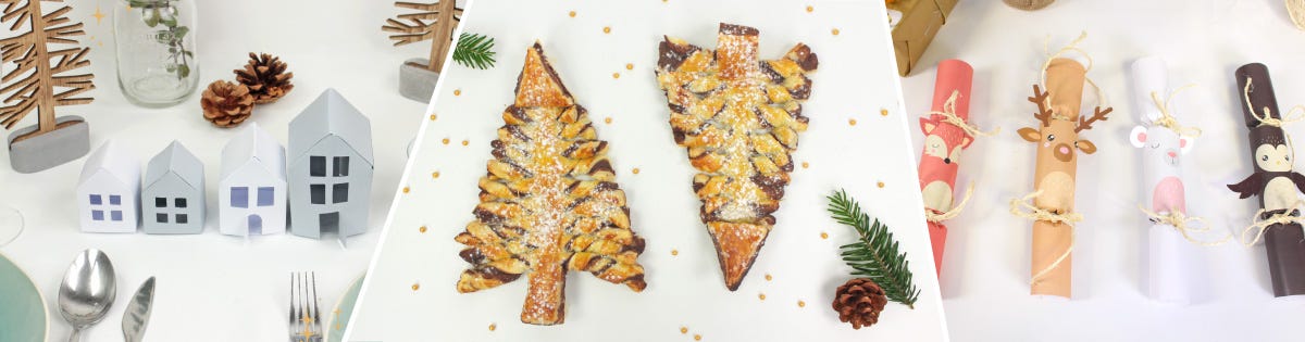 Toutes nos idées gourmandes pour vous aider à préparer le fameux repas de Noël !