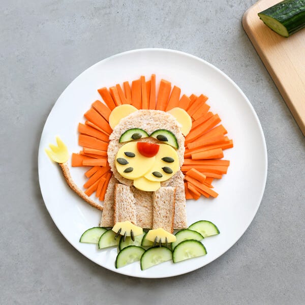 sandwich lion pour enfant