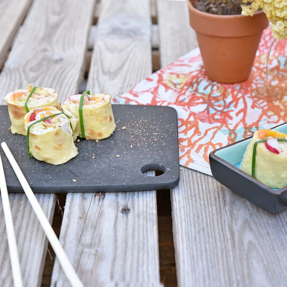 recette maki crepe salee