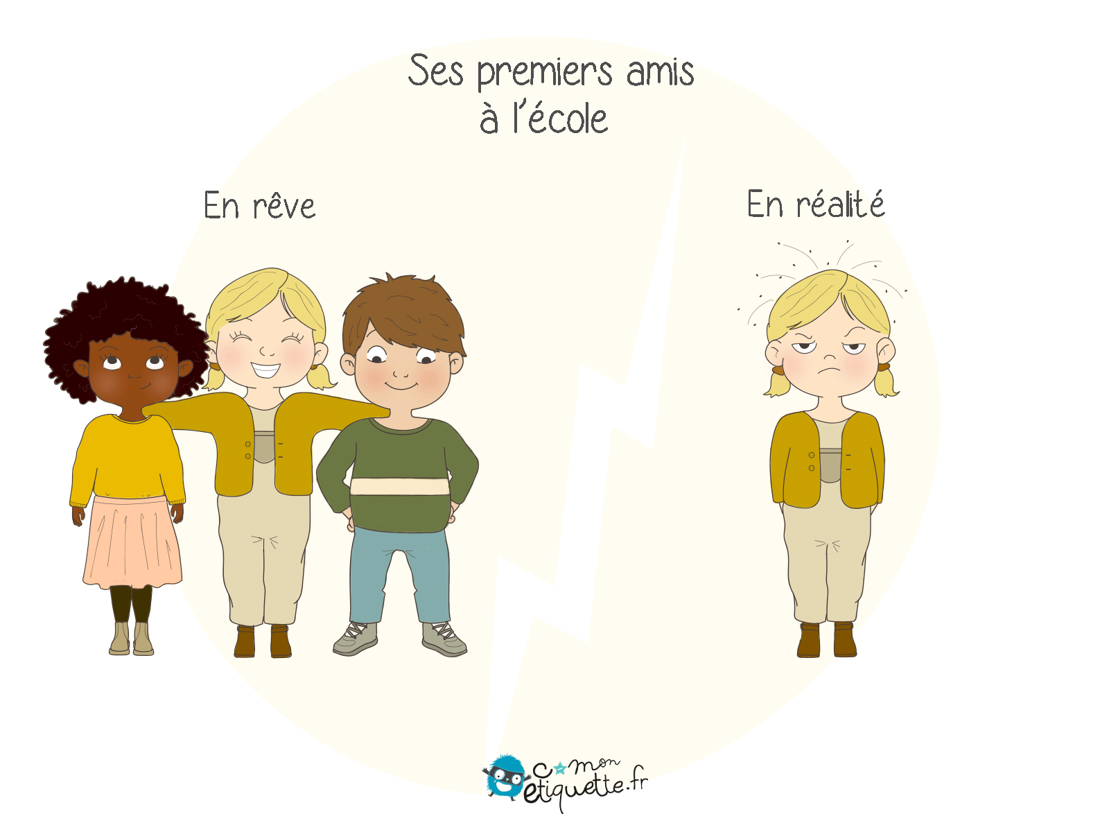 humour premier amis enfant