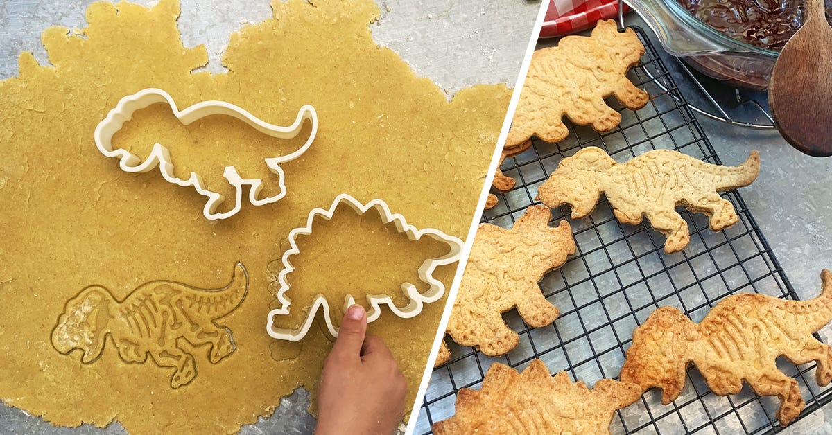 recette biscuit dinosaurus