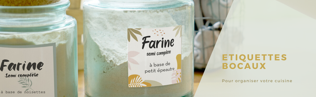 DIY - Étiquettes personnalisées pour vos bocaux - MIEU blog