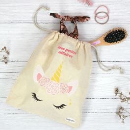 Sac de linge pour enfant personnalisé