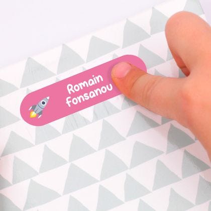 Mini Autocollants personnalisés pour identifier les crayons, les