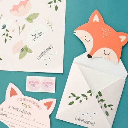 Tuto : invitations pour un anniversaire d'enfant