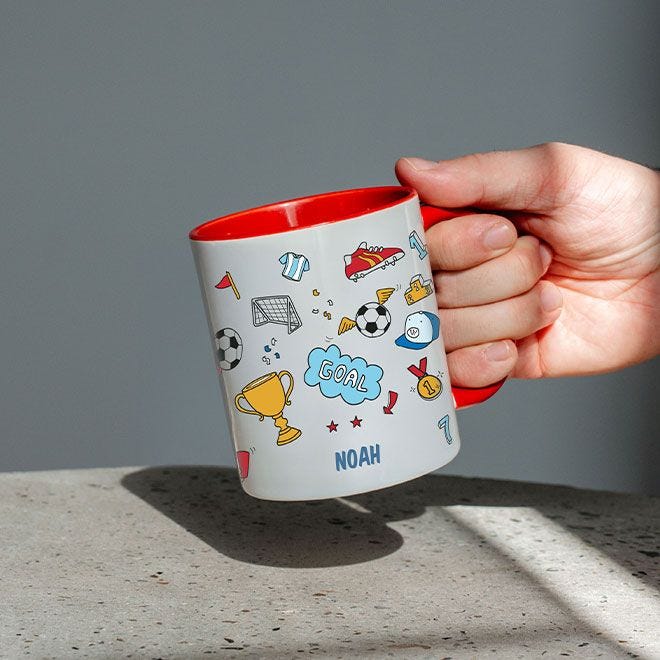 Mug Personnalisé Petit Ours Brun Avec Prénom - Céramique Blanche - Neuf - Cadeau Personnalisé France
