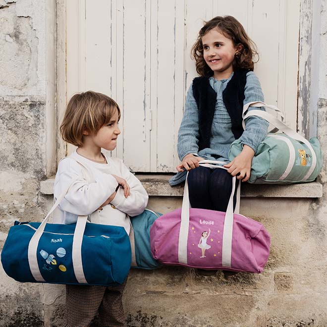 Sac à Cahiers Personnalisé Avec Prénom - Pour école, Bibliothèque, Maternelle - Motif Au Choix (Raiponce) - 11