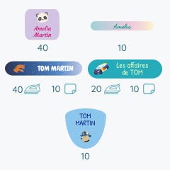 etiquette maternelle